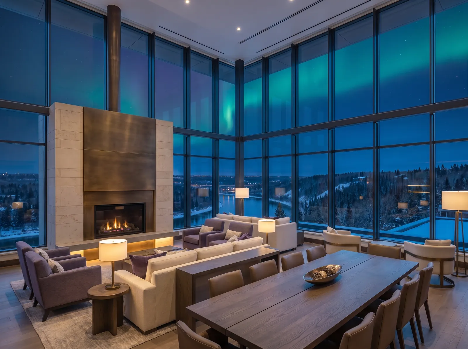 The Solstice Penthouse interior